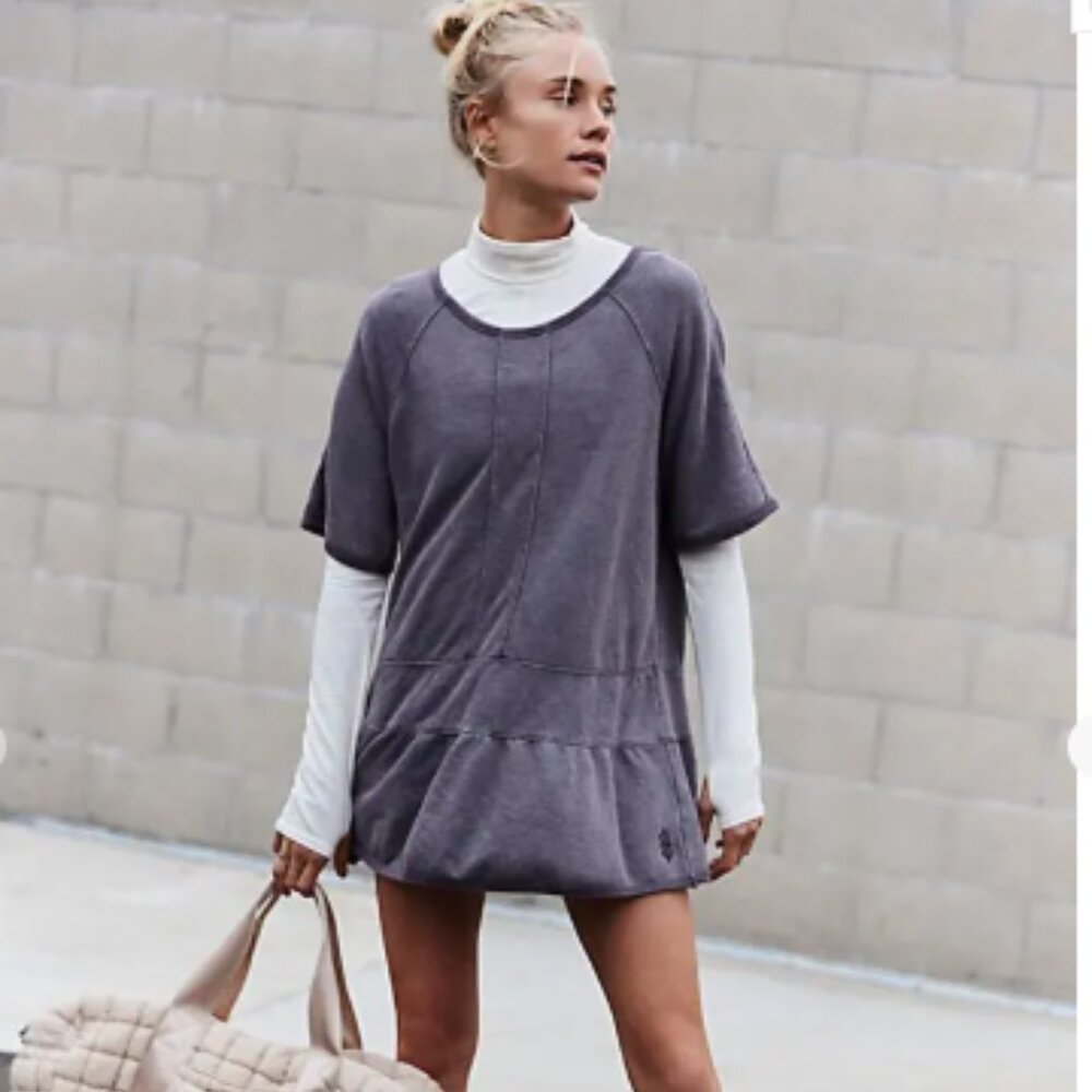 Free People Movement Elements Set, Top Only SMALL DYE CALLOUT NWOT